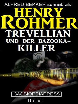 cover image of Trevellian und der Bazooka-Killer